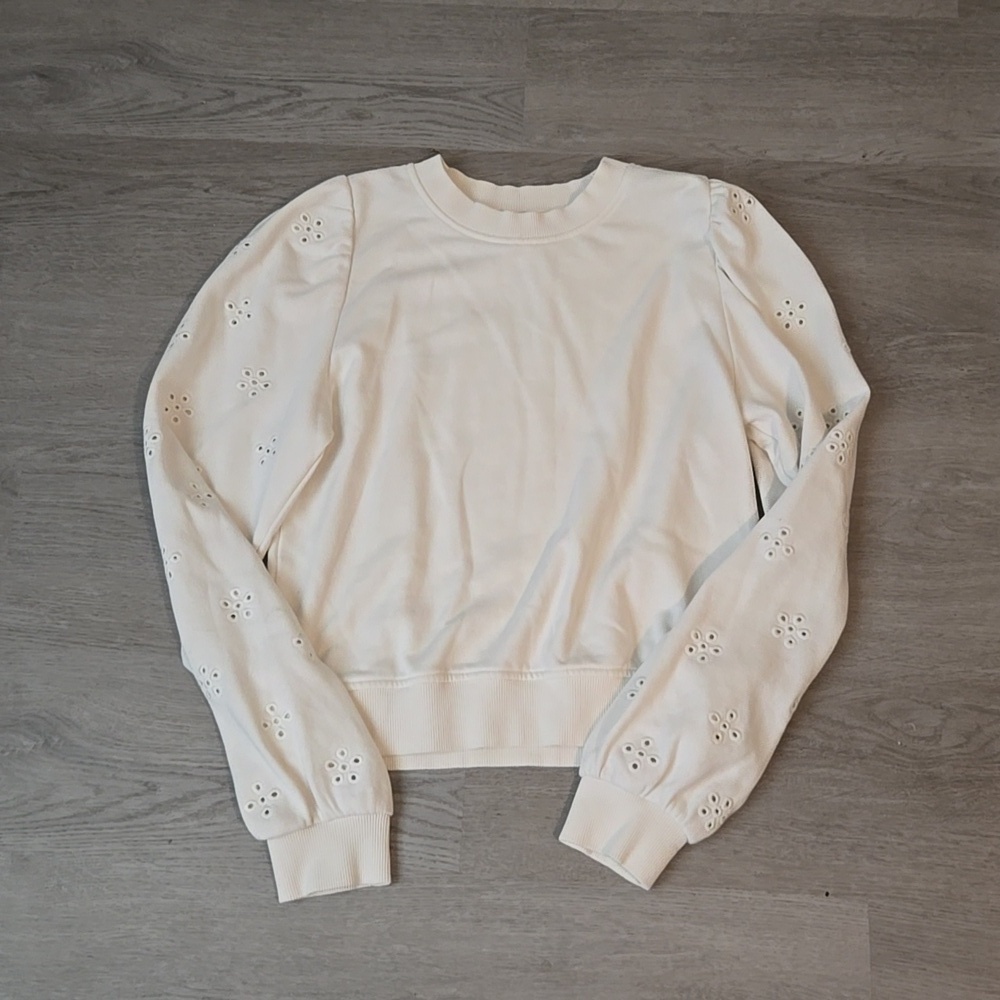 H&M Broderie Anglaise Sweater